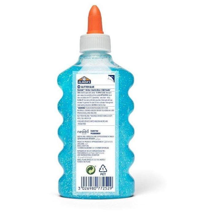 Elmers Glitzerkleber Blau 177ml 1 Elmers Glitzerkleber Blau 177ml 1