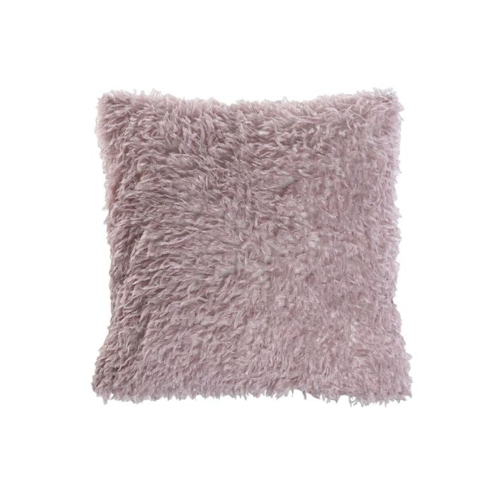 Cojin Chic DKD Home Decor Rosa 45 x 45 cm