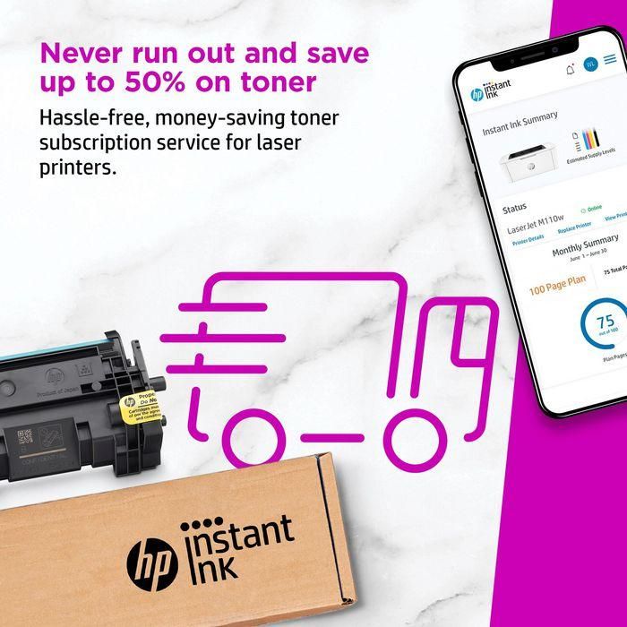 HP M110w Impresora Láser Monocromo Ultracompacta y Eficiente, Impresión Rápida de Alta Calidad con App HP Smart, para Hogar u Oficina 10