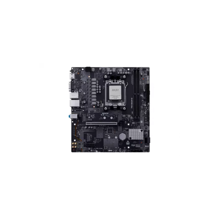MSI 911-7E76-002 - Placa Base PRO B840M-B AMD AM5 Ryzen 7000/8000/9000, DDR5 hasta 256GB, PCIe 4.0, 2x M.2, mATX MSI 911-7E76-002 - Placa Base PRO B840M-B AMD AM5 Ryzen 7000/8000/9000, DDR5 hasta 256GB, PCIe 4.0, 2x M.2, mATX