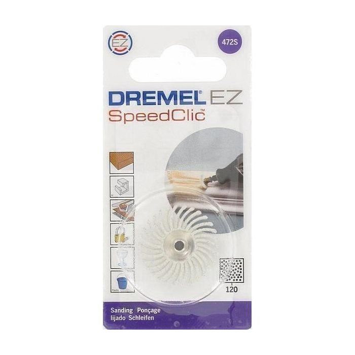 DREMEL grano abrasivo de precisión 120 1 DREMEL grano abrasivo de precisión 120 1