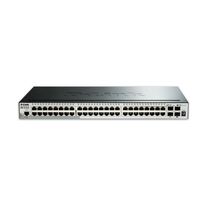 D-Link DGS-1510-52X/E Switch Gestionado L3 48 Puertos Gigabit Ethernet + 4 SFP+ Montaje en Rack 0 D-Link DGS-1510-52X/E Switch Gestionado L3 48 Puertos Gigabit Ethernet + 4 SFP+ Montaje en Rack 0