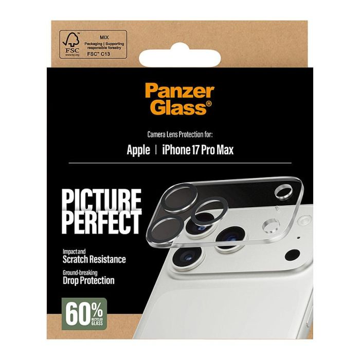 PanzerGlass PicturePerfect Lens Protector para iPhone 17 Pro Max 3