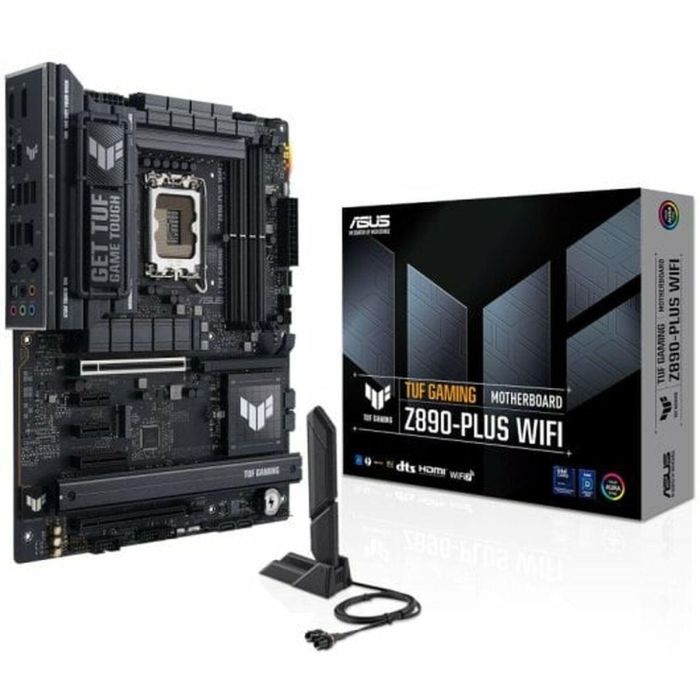 ASUS TUF GAMING Z890-PLUS WiFi Placa Base LGA1851 con Chipset Intel Z890, DDR5, ATX 12