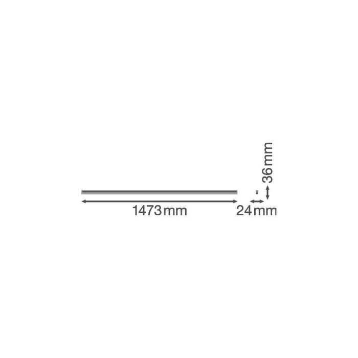 [LVE-4058075106376] Luminaria LED Lineal Ledvance "Compact"   25W 2500Lm 4000K 140º IP20 2