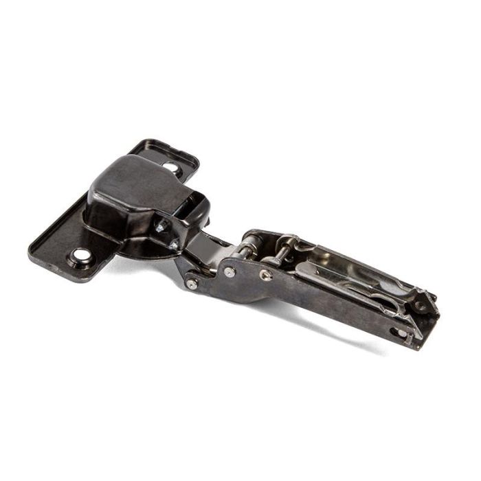 Salice S200 Bisagra Codo Acodado 110º Ø35mm Acabado Titanio Silentia+ Cierre Amortiguado Doble Pistón Made in Italia 2