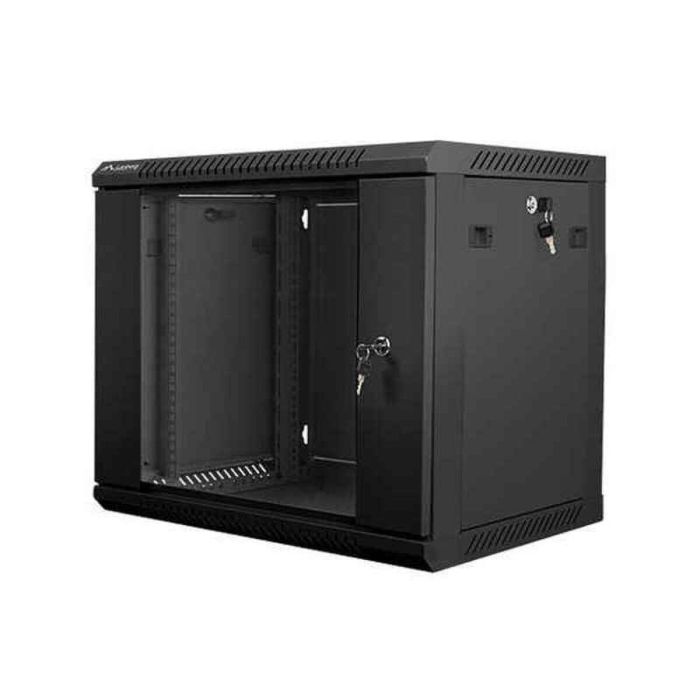 Lanberg WF01-6409-10B Armario Rack Mural 19 Pulgadas 9U 600x450x507mm IP20 Puerta Cristal Temperado 60kg Paquete Plano Lanberg WF01-6409-10B Armario Rack Mural 19 Pulgadas 9U 600x450x507mm IP20 Puerta Cristal Temperado 60kg Paquete Plano