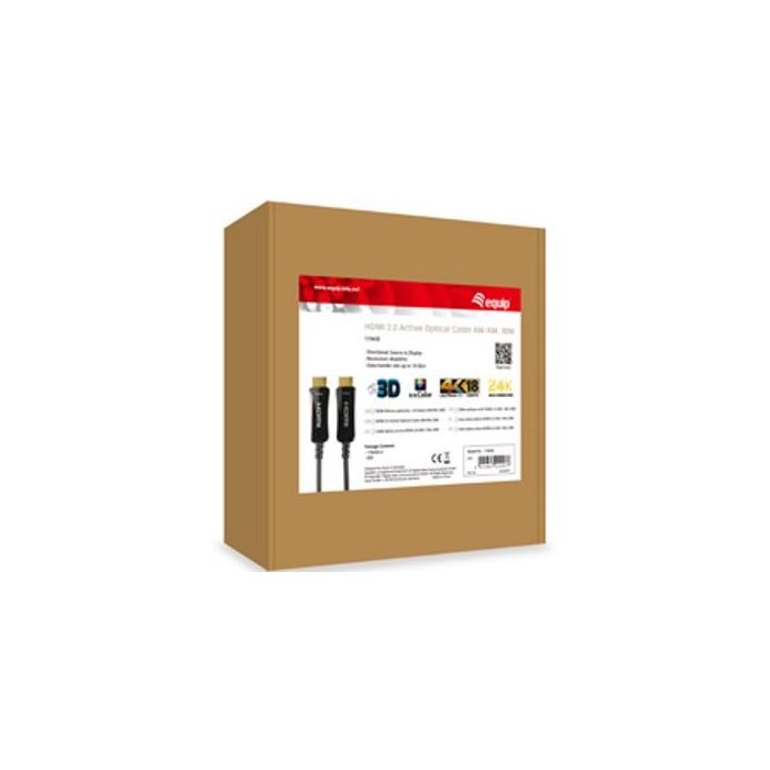 Equip Cable HDMI 2.0 Macho - Macho 4K/60Hz, HDR, HDCP2.2, 18Gbps 2 Equip Cable HDMI 2.0 Macho - Macho 4K/60Hz, HDR, HDCP2.2, 18Gbps 2