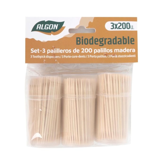 Set-3 200 Palillo Higienico Red. Algon (18 Unidades) 1 Set-3 200 Palillo Higienico Red. Algon (18 Unidades) 1