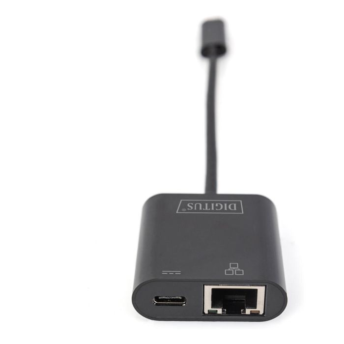 Digitus Adaptador USB Type-C a Gigabit Ethernet con Power Delivery, Negro 4