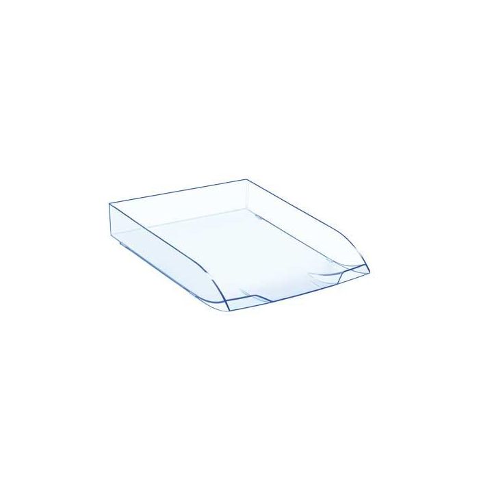 Bandeja Sobremesa Cep Confort Plastico Transparente Celeste 370x270x61 mm