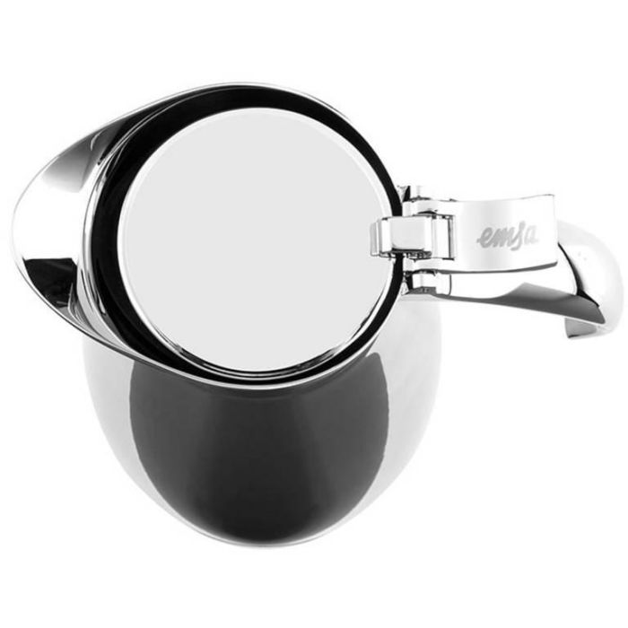 Emsa 502488 Jarra Termo Eleganza Acero Inoxidable 0.6L, Easy Open, Doble Pared, Frío 24h, Calor 12h 2 Emsa 502488 Jarra Termo Eleganza Acero Inoxidable 0.6L, Easy Open, Doble Pared, Frío 24h, Calor 12h 2