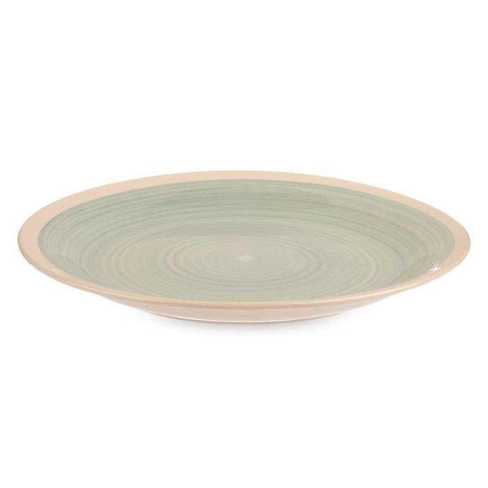 Plato Llano Grande Gres Verde Borde 26,5Cm Vessia (24 Unidades) 1 Plato Llano Grande Gres Verde Borde 26,5Cm Vessia (24 Unidades) 1