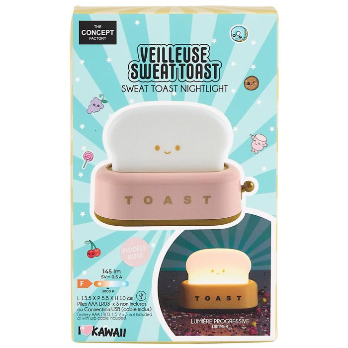 Luz Quitamiedo Tostadora Mini The Concept Factory 3 Luz Quitamiedo Tostadora Mini The Concept Factory 3