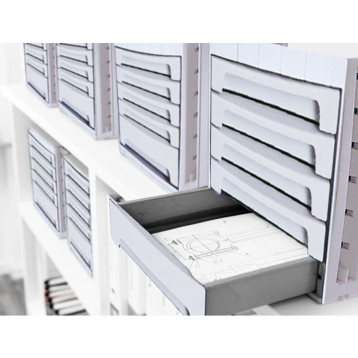 Archivo 2000 Fichero Cajones Sobremesa 305x370x215 mm Organizador 5 Cajones Gris Opaco 3 Archivo 2000 Fichero Cajones Sobremesa 305x370x215 mm Organizador 5 Cajones Gris Opaco 3