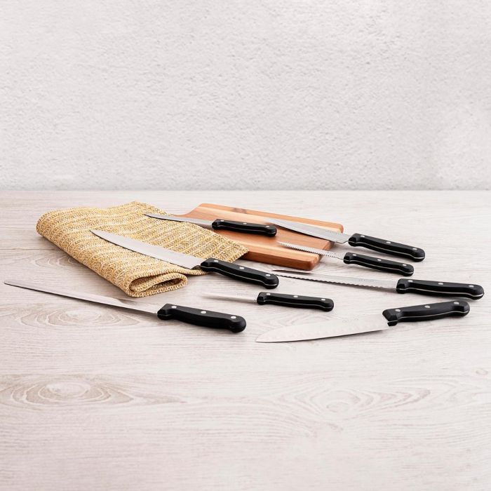 Cuchillo Pelador Oasis Quid 9 cm (6 Unidades) 1 Cuchillo Pelador Oasis Quid 9 cm (6 Unidades) 1