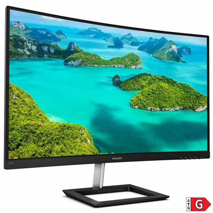 Philips Monitor Profesional Curvo 325E1C 31.5" QHD Negro Ultra Wide-Color AMD FreeSync Flicker-Free LowBlue Mode 69