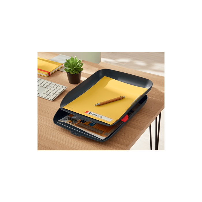 Dosier Angulo Recto Leitz Cosy Pp Reciclable Semi Opaco A4 Amarillo Pack De 3 4