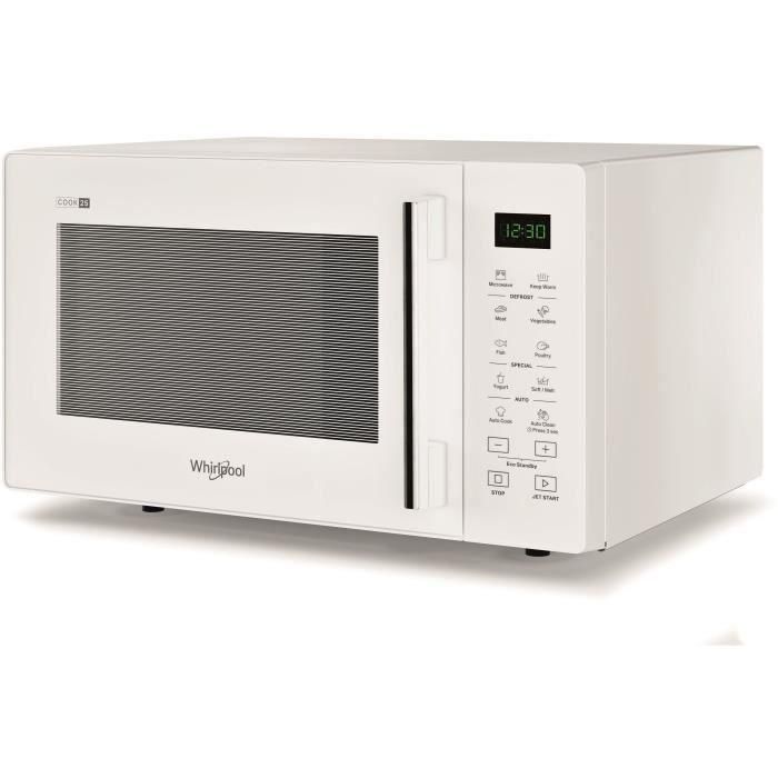Microondas Whirlpool MWP2S1, Electrónica, 25L, 900W, Auto Cook (7 recetas) 3 Microondas Whirlpool MWP2S1, Electrónica, 25L, 900W, Auto Cook (7 recetas) 3