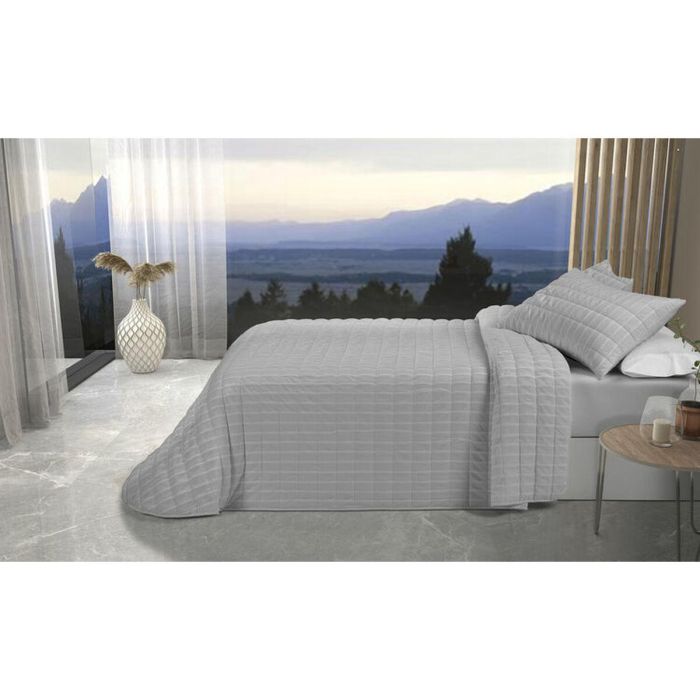 Colcha Pierre Cardin ONDAS Gris Perla Cama de 90 (2 Piezas) 1 Colcha Pierre Cardin ONDAS Gris Perla Cama de 90 (2 Piezas) 1