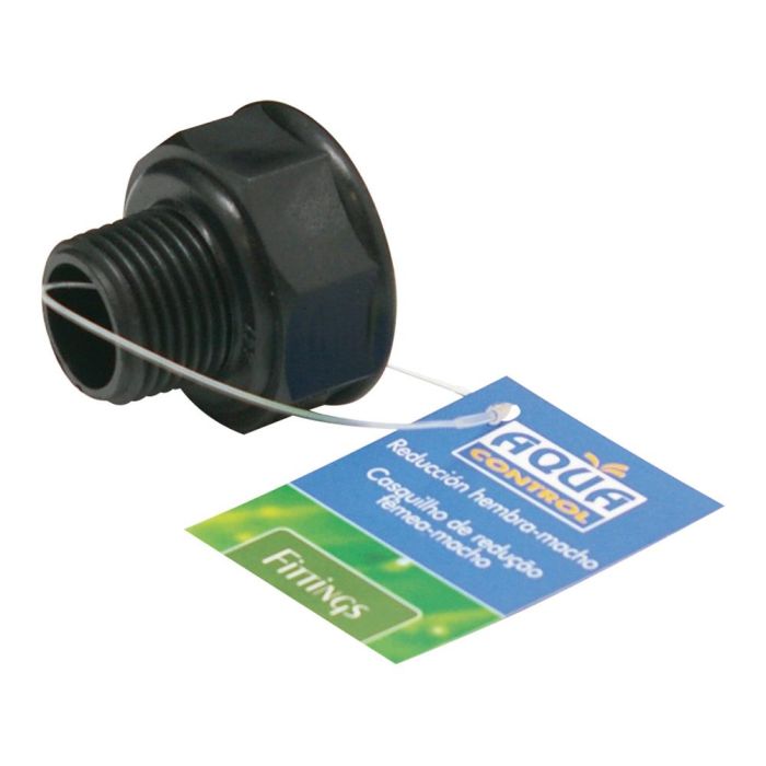 Aqua Control Reducción Hembra-Macho 1"x3/4" Polipropileno Anti UV