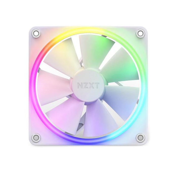 NZXT RF-R12SF-W1 Ventilador para Carcasa de Ordenador 12 cm Blanco RGB