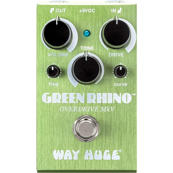 Pedal Way Huge® Overdrive - Green Rhino Mkv Mini 0 Pedal Way Huge® Overdrive - Green Rhino Mkv Mini 0