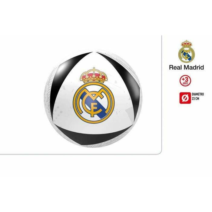 Pelota real madrid 23 cm (hinchada) 1