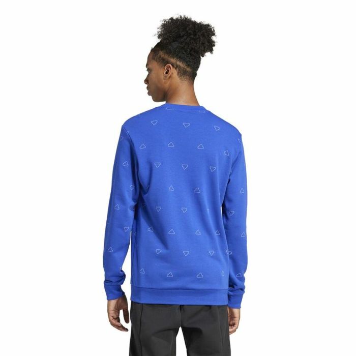 Sudadera sin Capucha Hombre Adidas Mngrm Azul 4