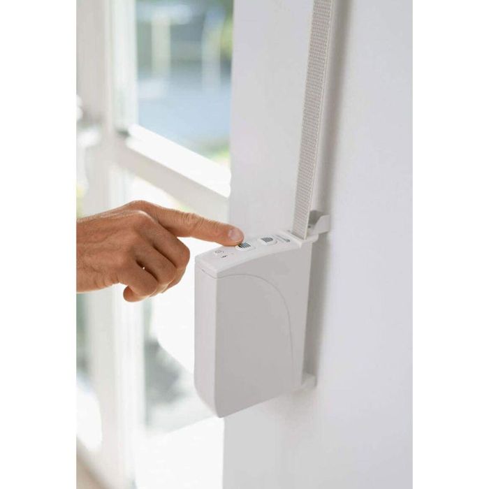 Schellenberg Recogedor Eléctrico Rollo Power 35 22637, Enrollador de Correa Manual para Persianas