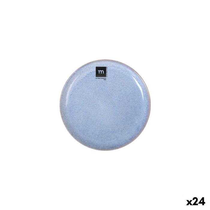 Plato Llano La Mediterránea Macarella blue Ø 16 cm (24 Unidades) Plato Llano La Mediterránea Macarella blue Ø 16 cm (24 Unidades)
