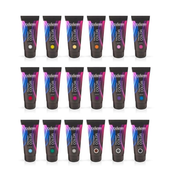 Fantasy Color Cobre 100ml - Coloración Directa Sin Amoníaco - Hidratación y Brillo - Exitenn 2 Fantasy Color Cobre 100ml - Coloración Directa Sin Amoníaco - Hidratación y Brillo - Exitenn 2