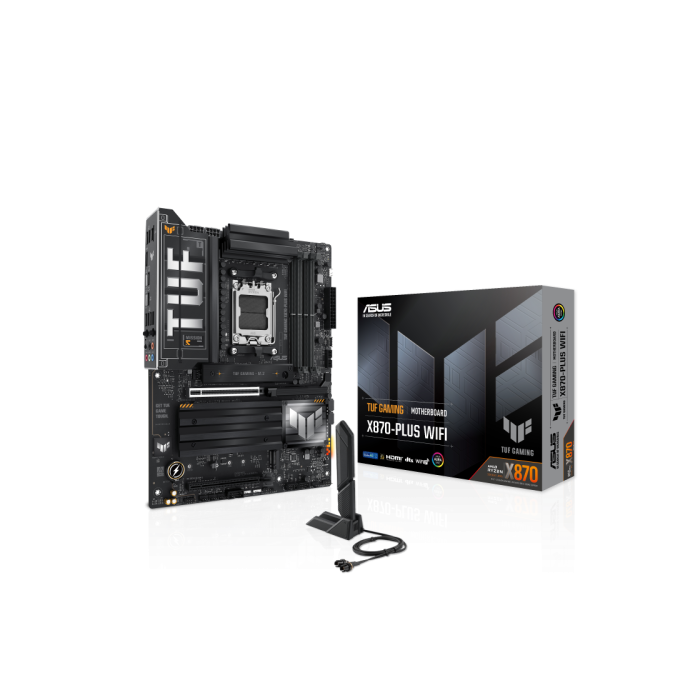Asus 90MB1IU0-M0EAY0 Placa Base TUF GAMING X870-PLUS WiFi AMD X870 Socket AM5 ATX DDR5 Wi-Fi 7 6
