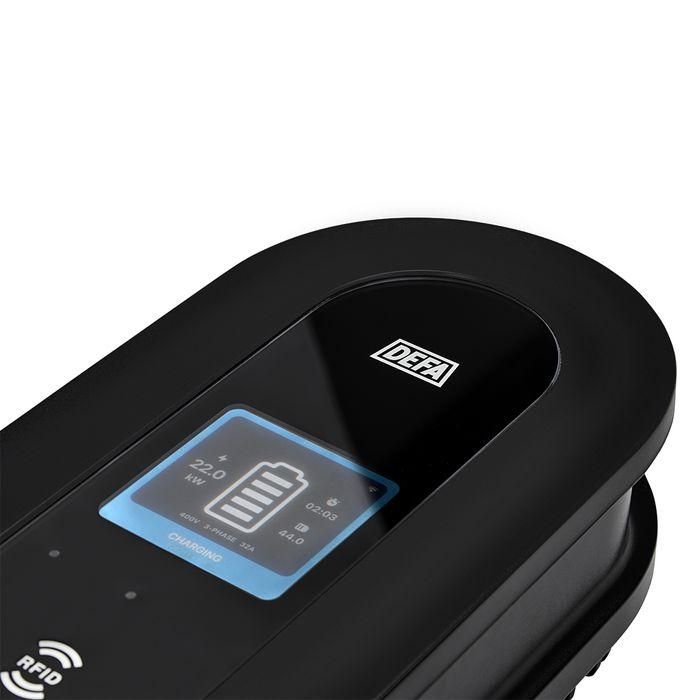 DEFA Power - Estación de Carga Inteligente 22kW para Vehículo Eléctrico, Cable 6m, Soporte Pared y Gestión Energética 3 DEFA Power - Estación de Carga Inteligente 22kW para Vehículo Eléctrico, Cable 6m, Soporte Pared y Gestión Energética 3