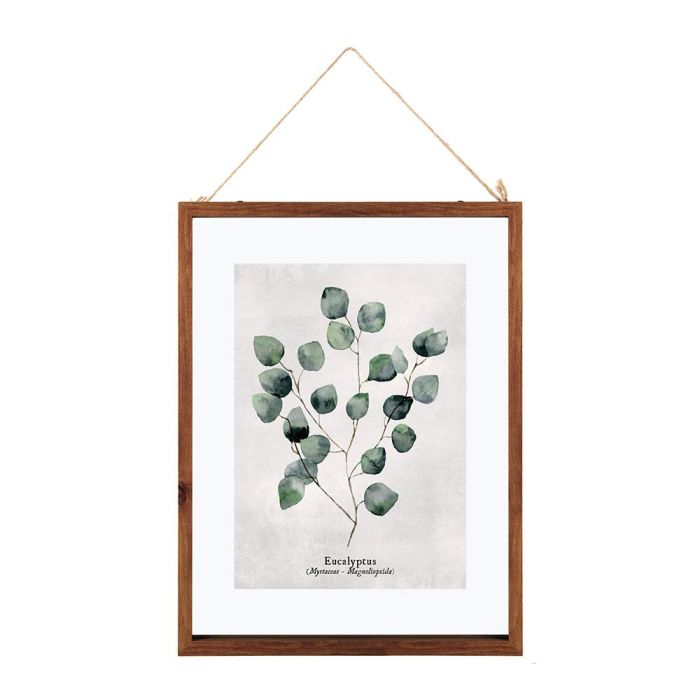 Atmosphera Marco de fotos decorativo lienzo natural 38x48cm MDF/cristal modelos surtidos 2