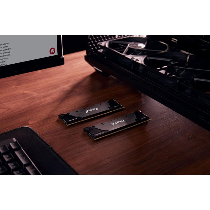 Kingston 64GB DDR4 3600MT/s CL18 DIMM Kit de 2 FURY Renegade Black 4 Kingston 64GB DDR4 3600MT/s CL18 DIMM Kit de 2 FURY Renegade Black 4
