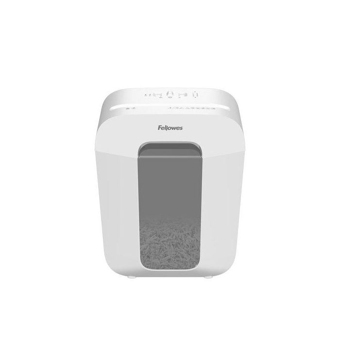 Destructora Fellowes Lx50 (9H Partic.) Blanco Nv.Seg.4- Particula 4X37Mm, Ancho 233Mm, Dep.17L