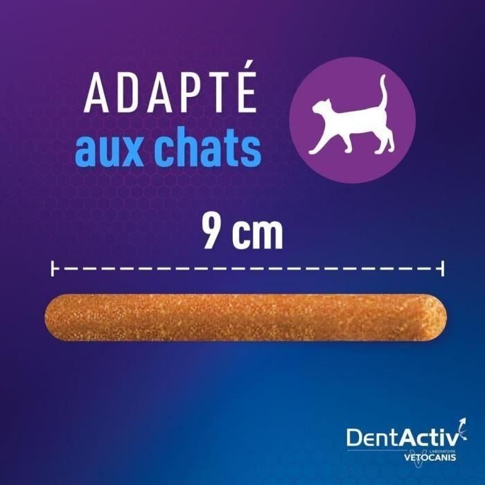 DentActiv - 10 Barritas - VETOCANIS - Higiene Bucal de Pollo para Gatos 5 DentActiv - 10 Barritas - VETOCANIS - Higiene Bucal de Pollo para Gatos 5