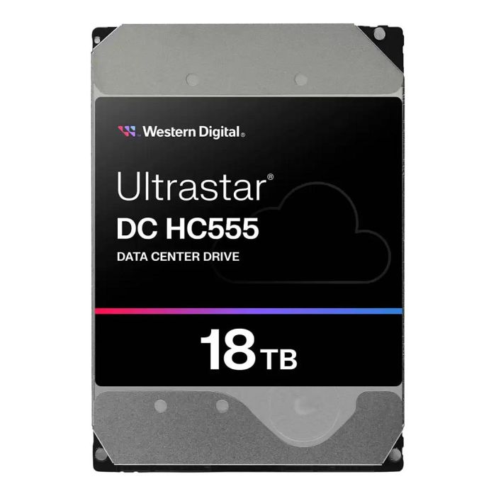 Western Digital Ultrastar DC HC555 18TB 7200RPM 512MB 3.5 Serial ATA III Unidad de Disco Duro para Servidor/Estación de Trabajo 1