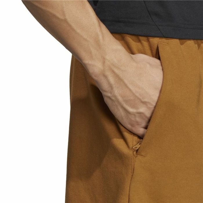 Pantalones Cortos Deportivos para Hombre Adidas Yoga Basert Dorado 1