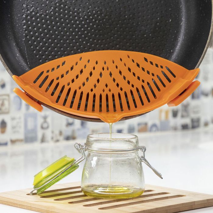 Escurridor de Silicona Pastrainer InnovaGoods 9 Escurridor de Silicona Pastrainer InnovaGoods 9