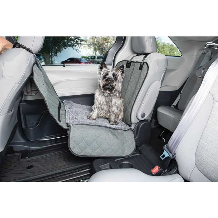 Dog Gone Smart Funda Protector Asiento Coche Individual para Perro Dirty Dog Microfibra Antisuciedad Pelo Barro Gris 112x89 cm 0 Dog Gone Smart Funda Protector Asiento Coche Individual para Perro Dirty Dog Microfibra Antisuciedad Pelo Barro Gris 112x89 cm 0