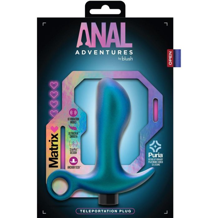 Plug Anal Blush ADVENTURES MATRIX TELEPORTATION Azul 2 Plug Anal Blush ADVENTURES MATRIX TELEPORTATION Azul 2