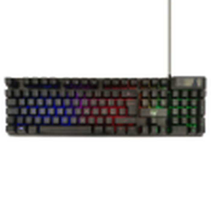 Ewent PL3319 Teclado Gaming Alámbrico USB QWERTY Portugués Completo Retroiluminación LED RGB Negro 1