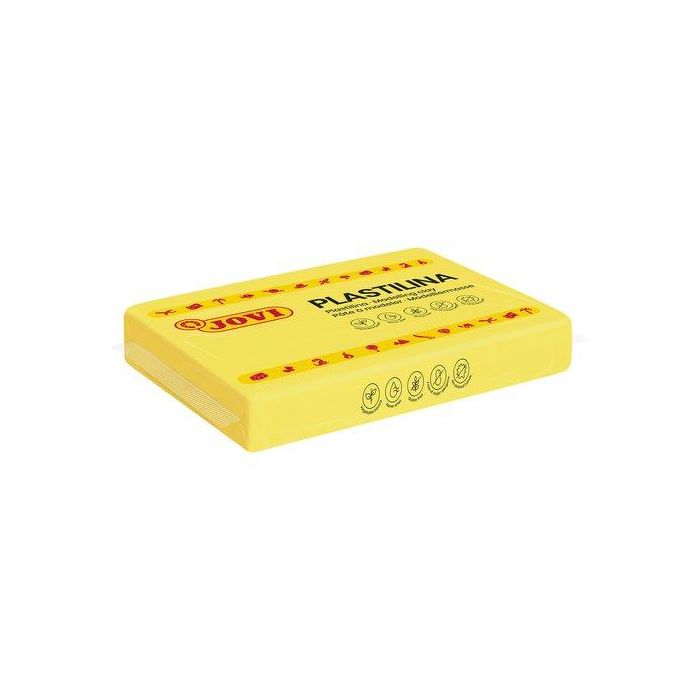 Plastilina Jovi 72 Pastilla 350 Gr. Amarillo Caja De 15