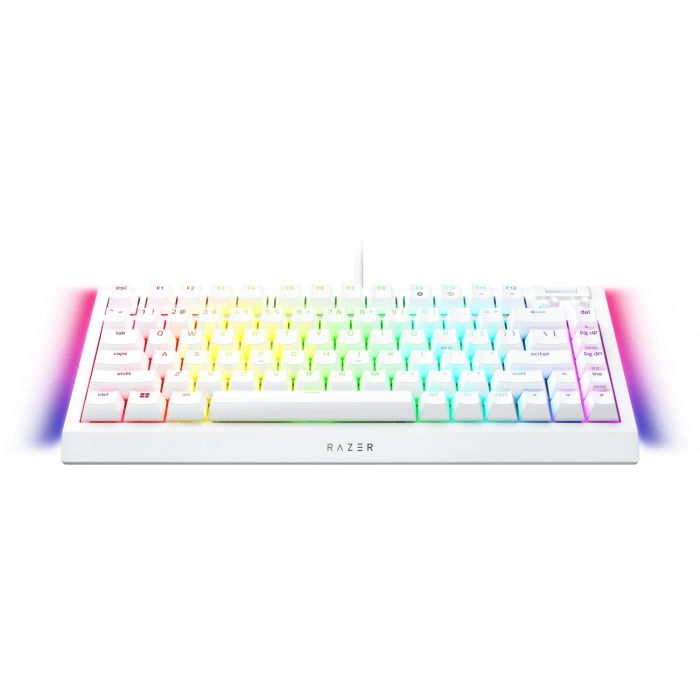 Razer RZ03-05001700-R3M1 BlackWidow V4 Teclado Mecánico para Gaming - 75% Retroiluminado USB-C, Switch Razer Mecánico, Blanco (USA) 4 Razer RZ03-05001700-R3M1 BlackWidow V4 Teclado Mecánico para Gaming - 75% Retroiluminado USB-C, Switch Razer Mecánico, Blanco (USA) 4