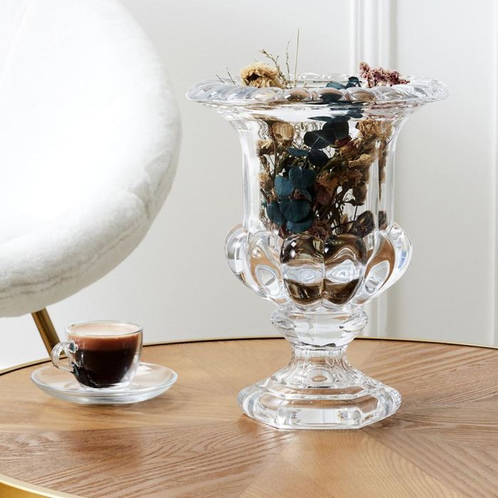 Home Deco Factory Vela Perfumada en Jarrón de Vidrio 22 cm 800g 90h Duración Combustión 6