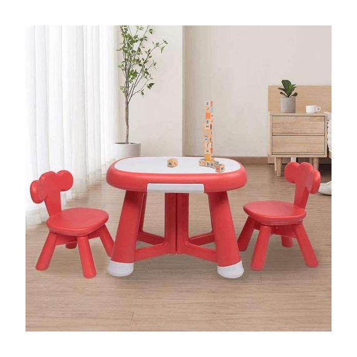 Set de mesa + dos sillas 64*52*45,5 cm 5 Set de mesa + dos sillas 64*52*45,5 cm 5