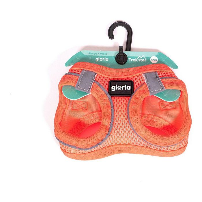 Arnés-Vestido Air Mesh Trek Star Naranja XXXS 18-20 cm 3 Arnés-Vestido Air Mesh Trek Star Naranja XXXS 18-20 cm 3