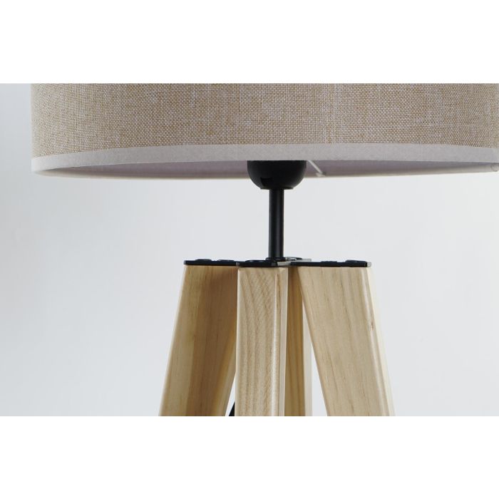 DKD Home Decor Lámpara Sobremesa Marron Beige 30 x 69 x 30 cm 2